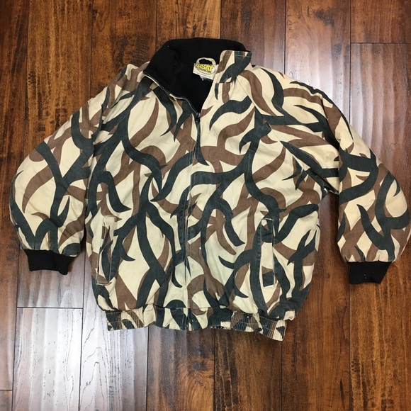 Asat Camo Insulated Bomber Jacket 